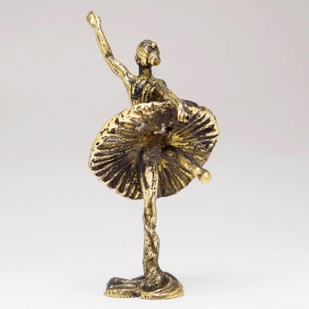 Фигурка Балерина латунь бронза 1950