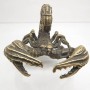 Фигурка Скорпион большой латунь бронза 2483