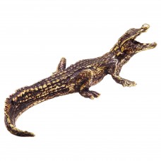 Фигурка Крокодил (латунь, бронза) 3081