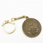 Брелок для ключей Счастливый 1 Рубль в бронзе 1366