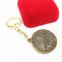 Брелок для ключей Счастливый 1 Рубль в бронзе 1366