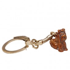 Брелок для ключей собака Йорк Болонка 1434