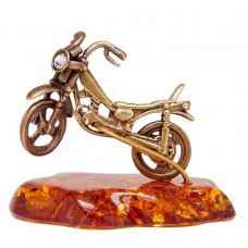 Фигурка Мотоцикл (янтарь коричневый) 3783