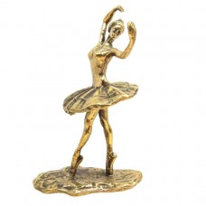 Фигурка Балерина 10 см латунь бронза 2477